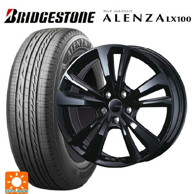 ミニ ミニクロスオーバー(F60)用 225/50R18 95V ブリヂストン アレンザLX100 正規品 ティーエーエス スマートライン 365 ブラック 新品サマータイヤホイール 4本セット