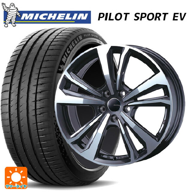 メルセデスベンツ Eクラスオールテレイン(S214)用 255/45R19 104W XL ミシュラン 正規品 パイロットスポーツ EV ティーエーエス スマートライン 365 ガンメタリックポリッシュ 新品サマータイヤホイール 4本セット