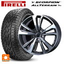 【6/22 20時~ 全品P5倍&クーポン】メルセデスベンツ GLS AMG GLS63(X166)用 255/55R19 111H XL ピレリ スコーピオン オールテレーン プラス ブラックレター ティーエーエス スマートライン 365 ガンメタリックポリッシュ 新品サマータイヤホイール 4本セット