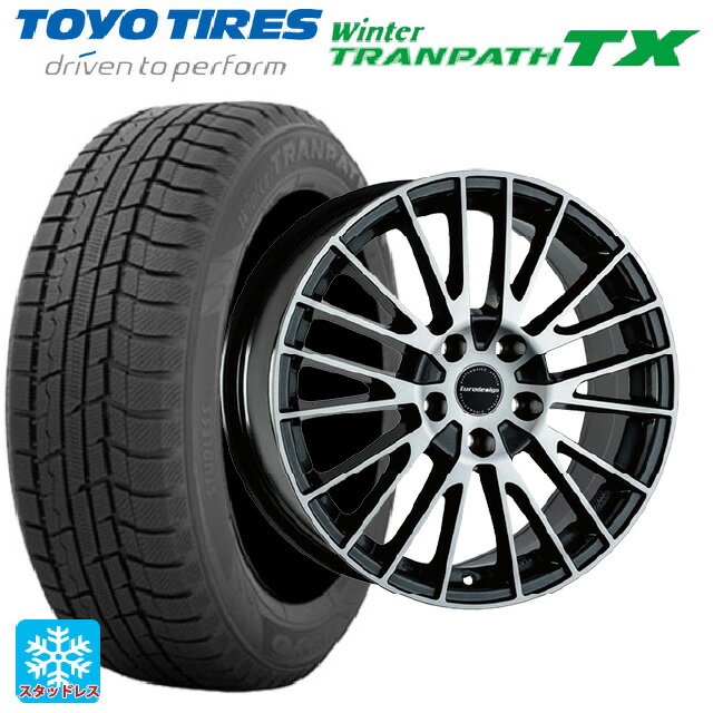 【6/11 1:59迄 全品ポイント5倍】ミニ ミニクロスオーバー(F60)用 205/65R16 95Q トーヨー ウインタートランパス TX 阿部商会 ユーロデザイン カルヴァー ガンメタリック＋ポリッシュ 新品スタッドレスタイヤホイール 4本セット