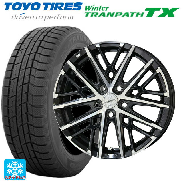 【6/15〜16限定 全品P5倍＆クーポン】215/65R16 98Q トーヨー ウインタートランパス TX 共豊 スマック グレイブ BP 16-6.5J 国産車用 スタッドレスタイヤホイール4本セット