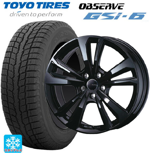 ミニ カントリーマン(U25)用 225/60R17 99Q トーヨー オブザーブ GSI-6 ティーエーエス スマートライン 365 ブラック 新品スタッドレスタイヤホイール 4本セット
