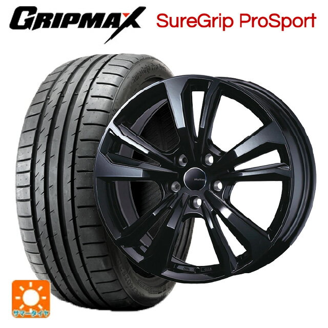 BMW 2シリーズ グランクーペ(F74)用 225/45R18 95Y XL グリップマックス シュアグリップ プロスポーツ ブラックレター ティーエーエス スマートライン 365 ブラック 新品サマータイヤホイール 4本セット