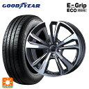 BMW 2シリーズ グランクーペ(F44)用 205/55R16 91V グッドイヤー エフィシェントグリップ エコ EG02 ティーエーエス スマートライン 365 ガンメタリックポリッシュ 新品サマータイヤホイール 4本セット