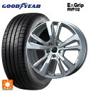 【10/27 10:59迄 全品P5倍&クーポン】メルセデスベンツ Bクラス(W247)用 205/55R17 95V XL グッドイヤー エフィシェントグリップ RVF02 ティーエーエス スマートライン 365 シルバー 新品サマータイヤホイール 4本セット