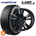 BMW 2シリーズ グランクーペ(F74)用 205/60R16 96W グッドイヤー エフィシェントグリップ パフォーマンス2 ティーエーエス スマートライン 365 ブラック 新品サマータイヤホイール 4本セット