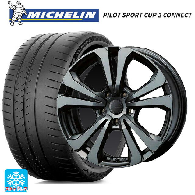 【6/22 20時〜 全品P5倍＆クーポン】アウディ S4(8W系)用 245/40R18 97Y XL ミシュラン 正規品 パイロットスポーツカップ2コネクト ティーエーエス アドバンスライン SV1 ガンメタリック 新品サマータイヤホイール 4本セット