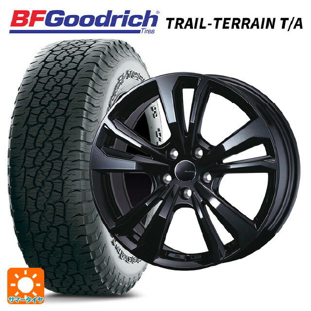 ランドローバー ディフェンダー(LE系)用 265/65R18 114T BFグッドリッチ トレイルテレーン T/A ホワイトレター 正規品 ティーエーエス スマートライン 365 ブラック 新品サマータイヤホイール 4本セット