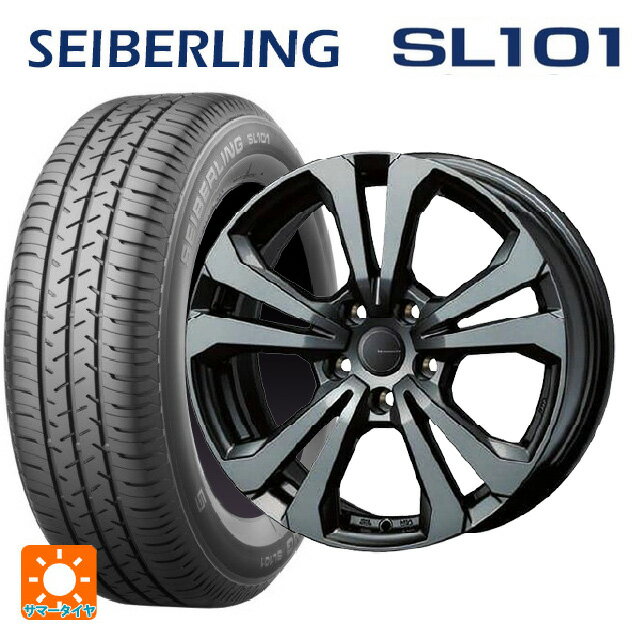 ルノー ルーテシア(BJA系)用 185/65R15 88S セイバーリング セイバーリング SL101(ブリヂストン工場生産） ティーエーエス アドバンスライン SV1 ガンメタリック 新品サマータイヤホイール 4本セット