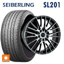 メルセデスベンツ Vクラス(W447)用 225/55R17 101V XL セイバーリング セイバーリング SL201(ブリヂストン工場生産) 阿部商会 ユーロデザイン カルヴァー ガンメタリック+ポリッシュ 新品サマータイヤホイール 4本セット