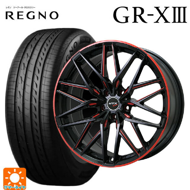 ミニ ミニクロスオーバー(F60)用 225/50R18 95W ブリヂストン レグノ GR-X3 正規品 # ビックウェイ ユーロバーン ニュルブルグ MTX GB/MRD 新品サマータイヤホイール 4本セット
