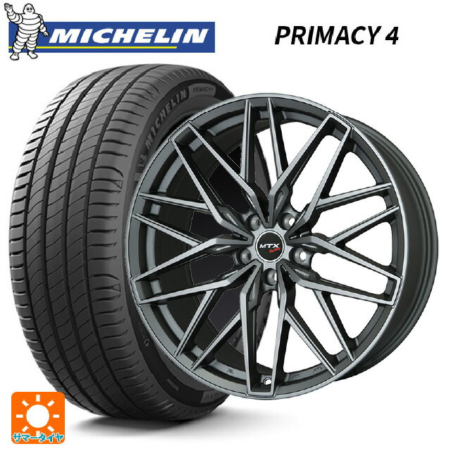 ミニ ミニクロスオーバー(F60)用 225/50R18 95V ミシュラン 正規品 プライマシー4 # ビックウェイ ユーロバーン ニュルブルグ MTX MT 新品サマータイヤホイール 4本セット