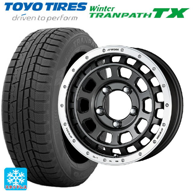 【6/20限定 全品P5倍＆クーポン】215/70R16 100Q トーヨー ウインタートランパス TX ワーク クラッグ ティーグラビッツ MGMRC 16-7J 国産車用 スタッドレスタイヤホイール4本セット