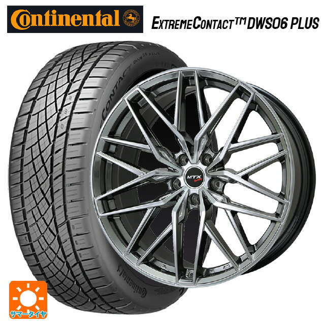 【6/15〜16限定 全品P5倍＆クーポン】ミニ ミニクロスオーバー(F60)用 225/50R18 95W コンチネンタル エクストリームコンタクト DWS06プラス 正規品 # ビックウェイ ユーロバーン ニュルブルグ MTX CHB 新品サマータイヤホイール 4本セット