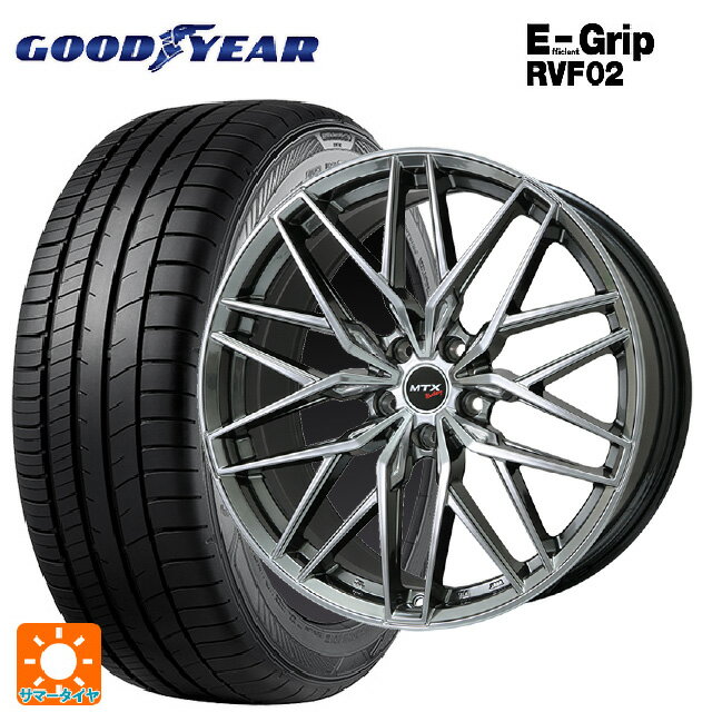 【6/15〜16限定 全品P5倍＆クーポン】ミニ ミニクロスオーバー(F60)用 225/50R18 99V XL グッドイヤー エフィシェントグリップ RVF02 ビックウェイ ユーロバーン ニュルブルグ MTX CHB 新品サマータイヤホイール 4本セット