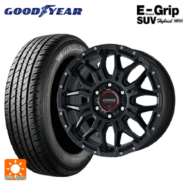 【5/25限定抽選で100％ポイントバック】レクサス LX(300系)用 265/65R18 114V グッドイヤー エフィシェントグリップSUV HP01 クラッグ LCG MBLPM 新品サマータイヤホイール 4本セット