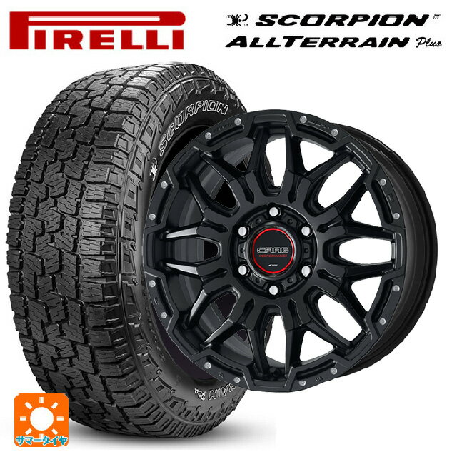 トヨタ ランドクルーザー250(250系)用 275/65R18 116T ピレリ スコーピオン オールテレーン プラス ホワイトレター クラッグ LCG MBLPM 新品サマータイヤホイール 4本セット