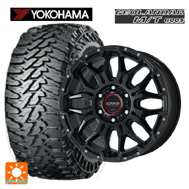 トヨタ ランドクルーザー250(250系)用 285/65R18 125/122Q ヨコハマ ジオランダー M/T G003 クラッグ LCG MBLPM 新品サマータイヤホイール 4本セット