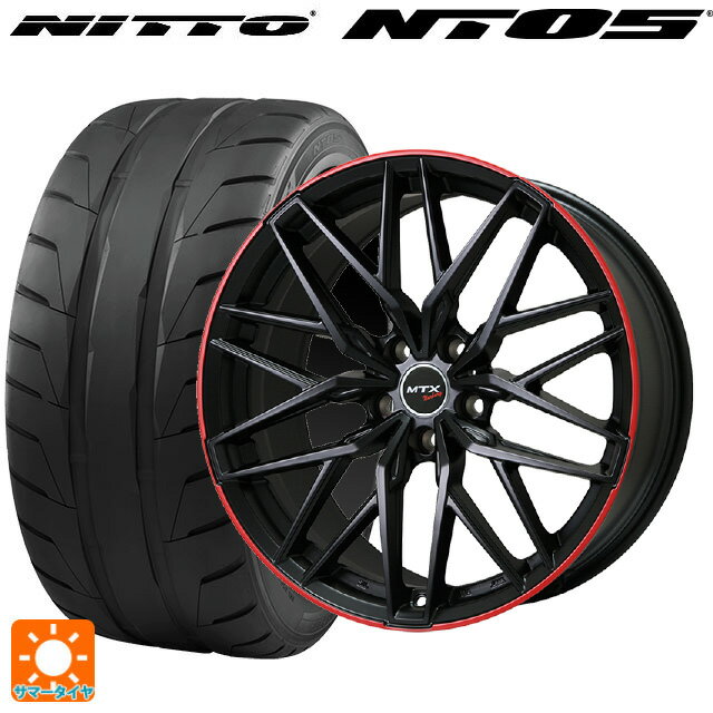 【7/4 20時〜 最大3万円OFFクーポン】ミニ ミニクラブマン(F54)用 225/45R17 94W XL ニットー NT05 ビックウェイ ユーロバーン ニュルブルグ MTX MB/RD 新品サマータイヤホイール 4本セット