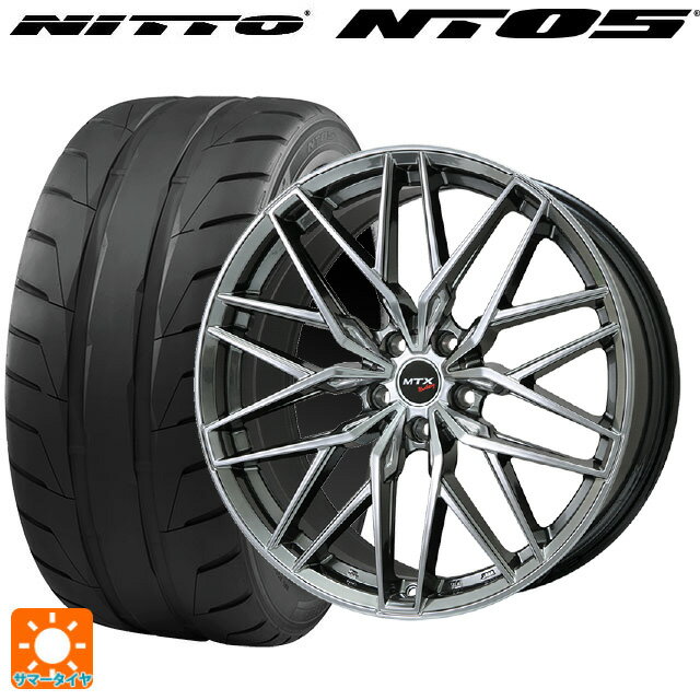 【6/15〜16限定 全品P5倍＆クーポン】ミニ ミニクラブマン(F54)用 225/45R17 94W XL ニットー NT05 ビックウェイ ユーロバーン ニュルブルグ MTX CHB 新品サマータイヤホイール 4本セット