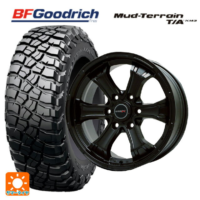 【6/20限定 全品P5倍＆クーポン】在庫有 レクサス LX(300系)用 275/70R18 125/122Q BFグッドリッチ マッドテレーン TA KM3 ブラックレター 正規品 # ビックウェイ ビーマッド ケー # MB 新品サマータイヤホイール 4本セット