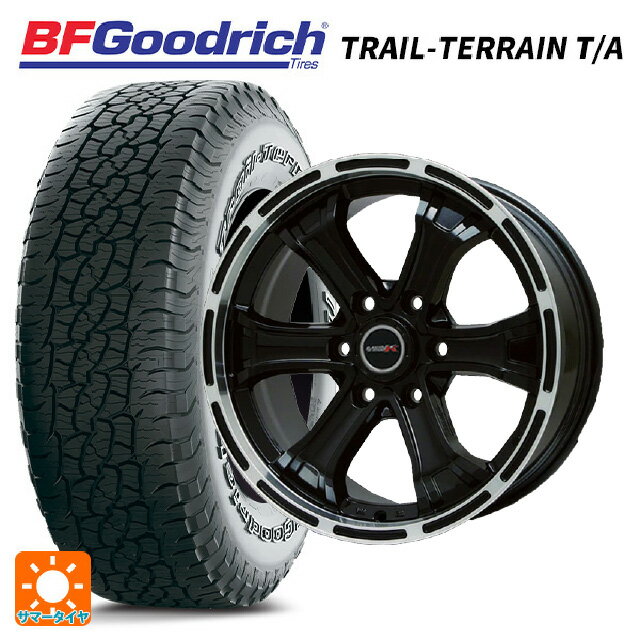 【6/22 20時〜 全品P5倍＆クーポン】レクサス LX(300系)用 265/65R18 114T BFグッドリッチ トレイルテレーン T/A ホワイトレター 正規品 # ビックウェイ ビーマッド ケー GBK/P 新品サマータイヤホイール 4本セット