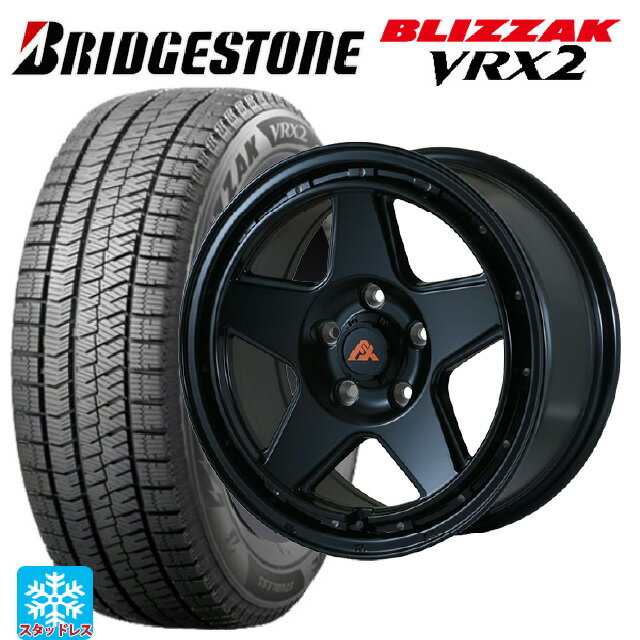 【6/20限定 全品P5倍＆クーポン】215/65R16 98Q ブリヂストン ブリザック VRX2 正規品 ドゥオール フェニーチェ XC5 マットブラックミルド 16-7J 国産車用 スタッドレスタイヤホイール4本セット