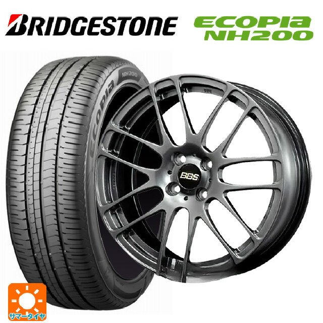 【6/22 20時〜 全品P5倍＆クーポン】205/60R16 92H ブリヂストン エコピア NH200 正規品 # BBS RE-L2 DB 16-6.5J 国産車用 サマータイヤホイール4本セット