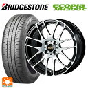 【10/27 10:59迄 全品P5倍&クーポン】175/55R15 77V ブリヂストン エコピア NH200C 正規品 # BBS RE-L2 BKD 15-5.5J 国産車用 サマータイヤホイール4本セット
