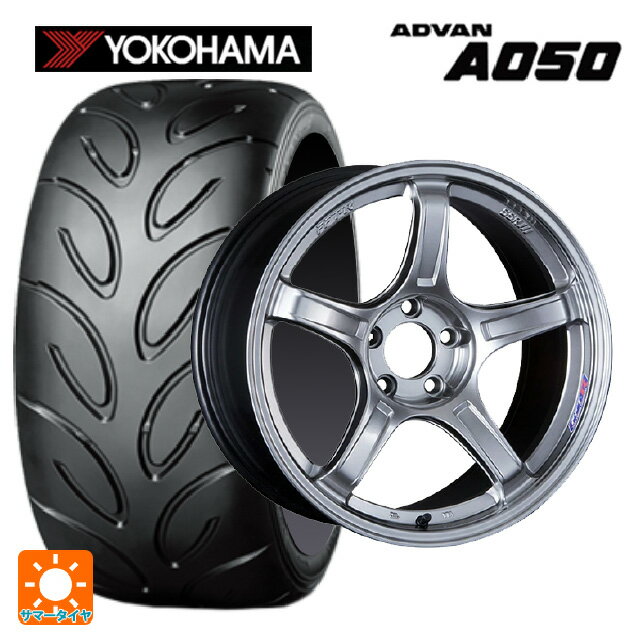 【6/22 20時〜 全品P5倍＆クーポン】245/40R18 93W ヨコハマ アドバン A050 コンパウンド M 正規品 タナベ SSR GT X03 クロムシルバー 18-8J 国産車用 サマータイヤホイール4本セット
