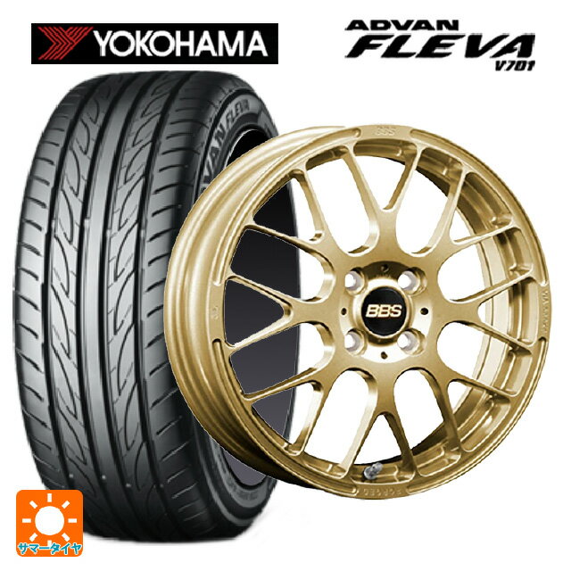 【6/15〜16限定 全品P5倍＆クーポン】165/50R15 73V ヨコハマ アドバン フレバ V701 正規品 BBS RP GL 15-4.5J 国産車用 サマータイヤホイール4本セット