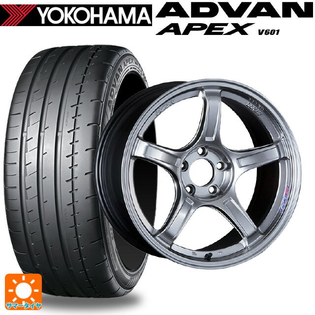 【6/11 1:59迄 全品ポイント5倍】225/40R19 93Y XL ヨコハマ アドバン アペックス V601 正規品 タナベ SSR GT X03 クロムシルバー 19-8.5J 国産車用 サマータイヤホイール4本セット