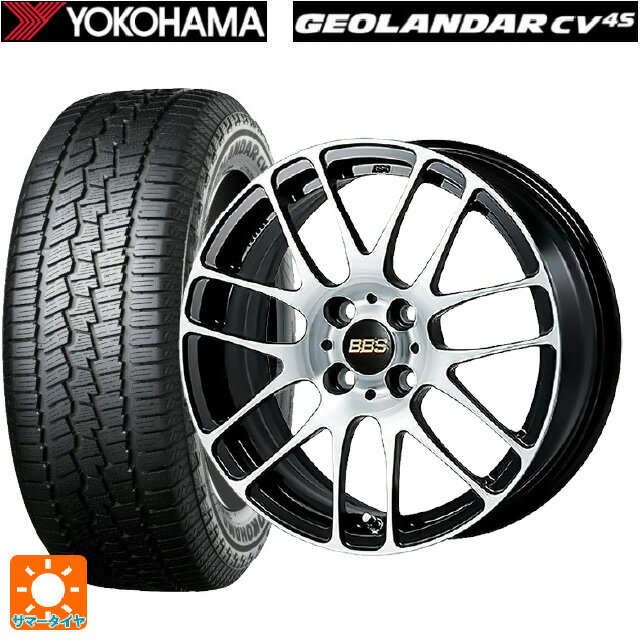 ホンダ ZR-V(RZ4)用 215/60R17 96V ヨコハマ ジオランダー CV G058 正規品 BBS RE-L2 BKD 新品サマータイヤホイール 4本セット
