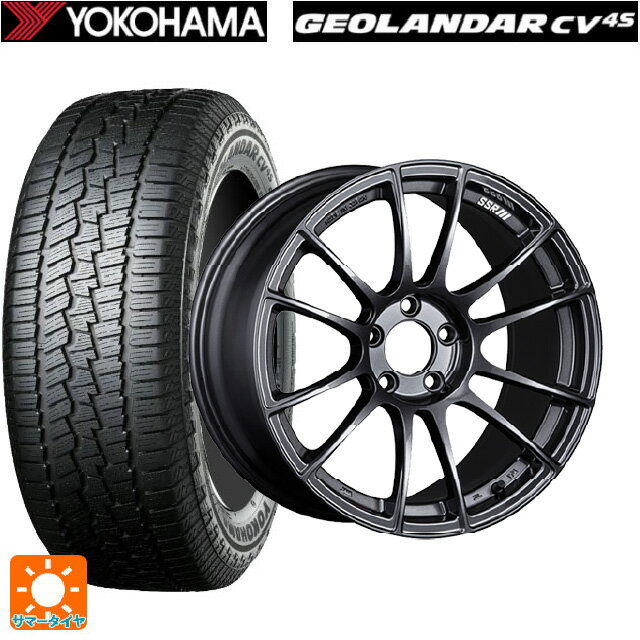 225/55R19 99V ヨコハマ ジオランダー CV G058 正規品 タナベ SSR GT X04 ダークガンメタ 19-8.5J 国産車用 サマータイヤホイール4本セット