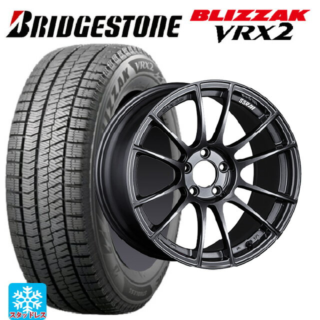 ホンダ ZR-V(RZ4)用 225/55R18 98Q ブリヂストン ブリザック VRX2 正規品 タナベ SSR GT X04 ダークガンメタ 新品スタッドレスタイヤホイール 4本セット