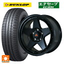 205/65R16 95H ダンロップ エナセーブEC204 ドゥオール フェニーチェ XC5 マットブラックミルド 16-7J 国産車用 サマータイヤホイール4本セット(2)