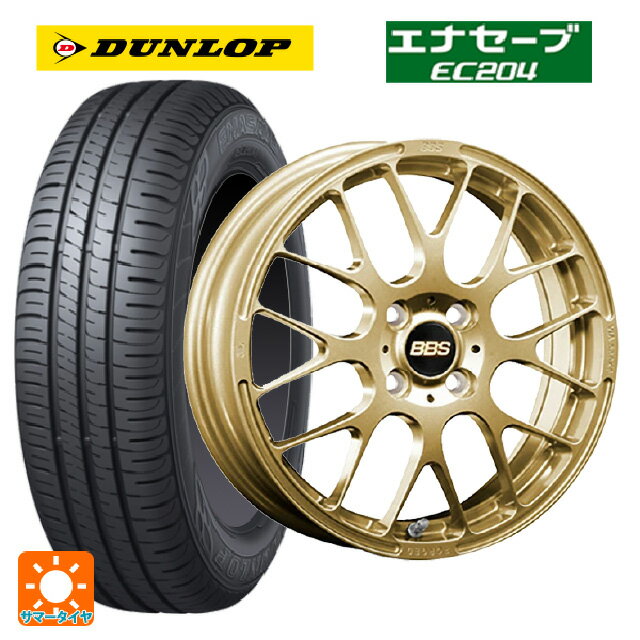 【6/11 1:59迄 全品ポイント5倍】165/50R16 75V ダンロップ エナセーブEC204 BBS RP GL 16-5J 国産車用 サマータイヤホイール4本セット