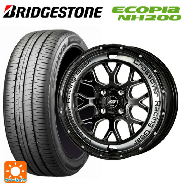 185/70R14 88S ブリヂストン エコピア NH200 正規品 # ワーク クラッグ CKV BCC 14-5.5J 国産車用 サマータイヤホイール4本セット