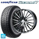 スズキ ハスラー(MR52/92S)用 165/65R15 81Q グッドイヤー アイスナビ7(数量限定) # ウェッズ レオニス FR ブラックメタルコートミ...