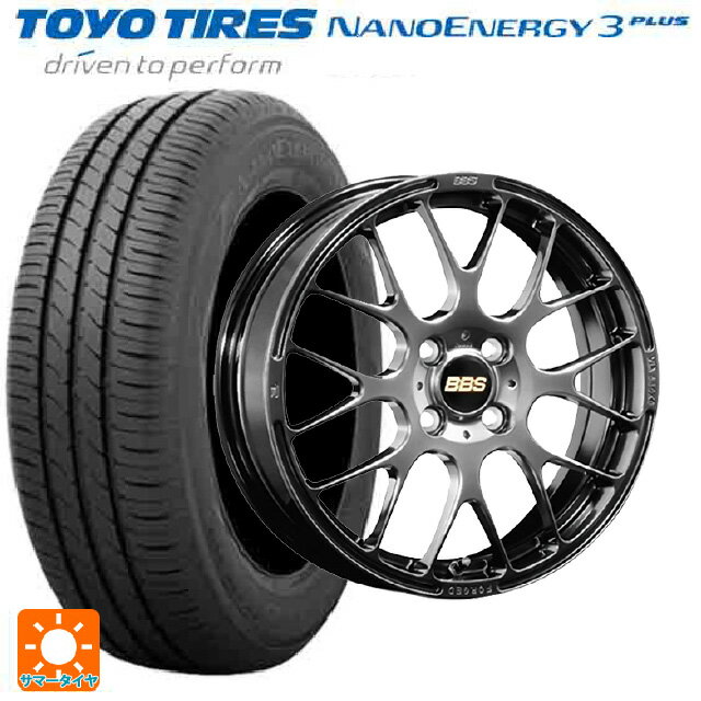 【6/22 20時〜 全品P5倍＆クーポン】185/55R16 83V トーヨー ナノエナジー3プラス BBS RP DB 16-6J 国産車用 サマータイヤホイール4本セット