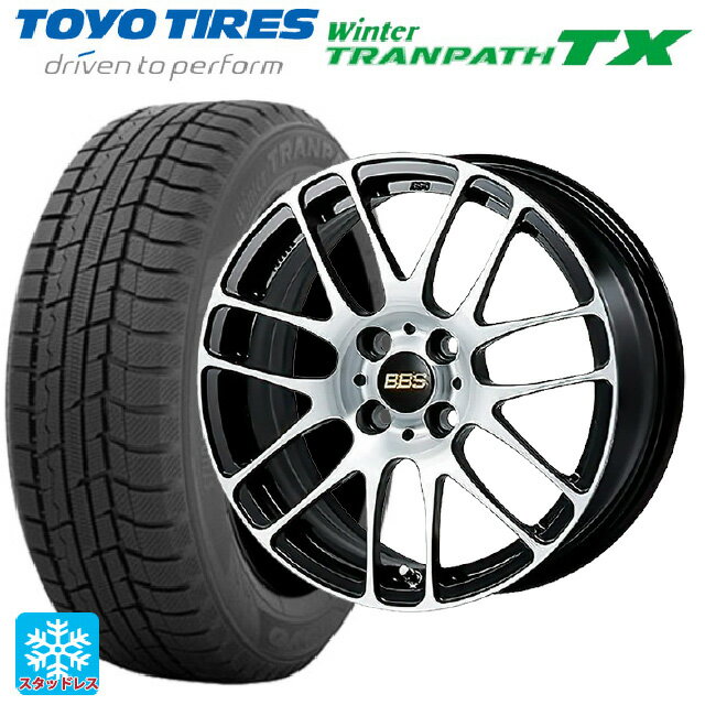 215/70R16 100Q トーヨー ウインタートランパス TX BBS RE-L2 BKD 16-6.5J 国産車用 スタッドレスタイヤホイール4本セット