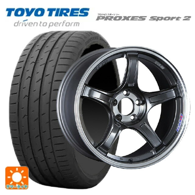 ホンダ ステップワゴン(RP6~8)用 225/40R18 92Y XL トーヨー プロクセス スポーツ2 タナベ SSR GT X03 マシンドグラファイトガンメタ＋スモーククリア 新品サマータイヤホイール 4本セット