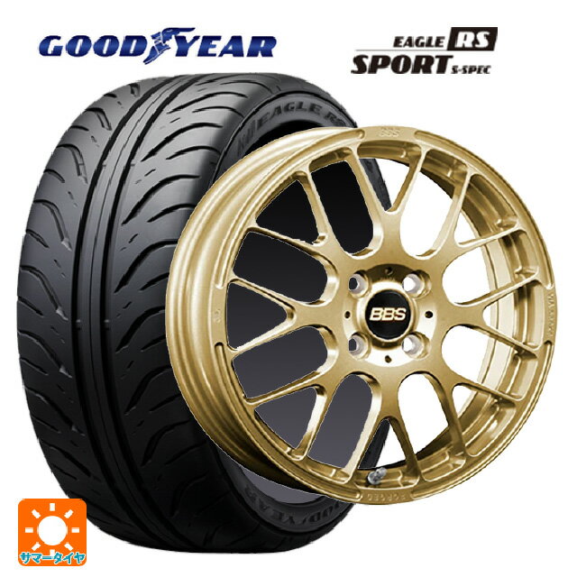 【6/22 20時〜 全品P5倍＆クーポン】195/55R15 84V グッドイヤー イーグル RS スポーツ S-スペック BBS RP GL 15-5.5J 国産車用 サマータイヤホイール4本セット