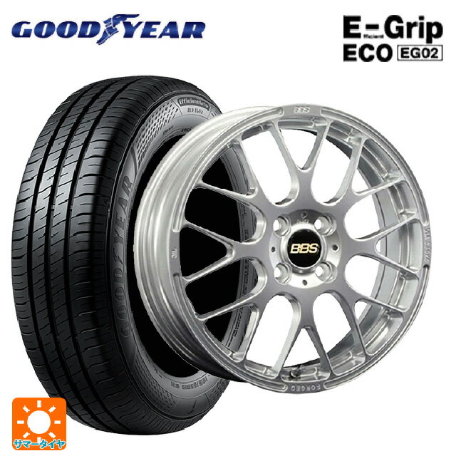 【6/15〜16限定 全品P5倍＆クーポン】165/50R16 75V グッドイヤー エフィシェントグリップ エコ EG02 BBS RP DS 16-5J 国産車用 サマータイヤホイール4本セット