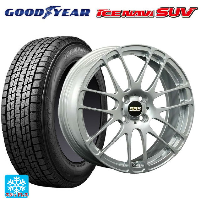【6/11 1:59迄 全品ポイント5倍】215/60R17 96Q グッドイヤー アイスナビ SUV BBS RE-L2 DS 17-7J 国産車用 スタッドレスタイヤホイール4本セット