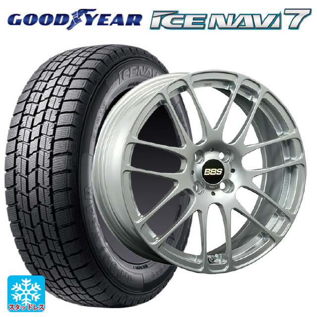 【6/15〜16限定 全品P5倍＆クーポン】215/65R16 98Q グッドイヤー アイスナビ7(数量限定) BBS RE-L2 DS 16-6.5J 国産車用 スタッドレスタイヤホイール4本セット
