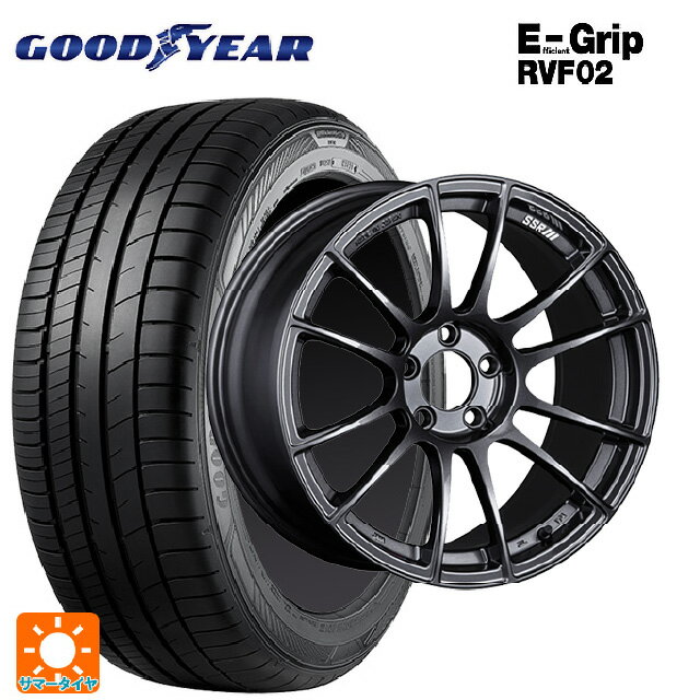 245/40R19 98W XL グッドイヤー エフィシェントグリップ RVF02 タナベ SSR GT X04 ダークガンメタ 19-8.5J 国産車用 サマータイヤホイール4本セット