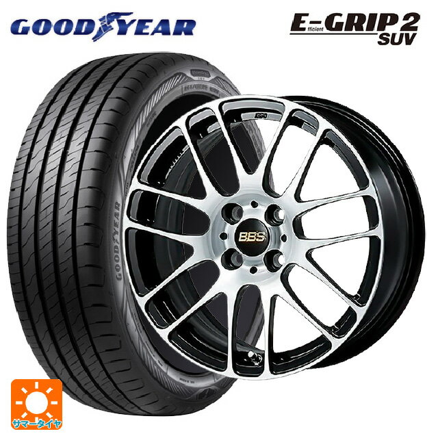 ホンダ ZR-V(RZ4)用 225/60R17 99V グッドイヤー エフィシェントグリップ 2 SUV BBS RE-L2 BKD 新品サマータイヤホイール 4本セット