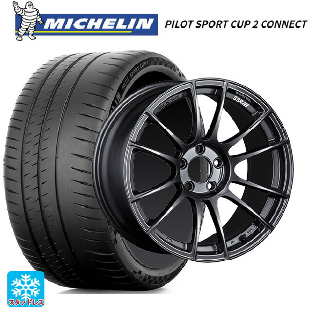 【6/22 20時〜 全品P5倍＆クーポン】225/40R19 93Y XL ミシュラン 正規品 パイロットスポーツカップ2コネクト タナベ SSR GT X04 ダークガンメタ 19-8.5J 国産車用 サマータイヤホイール4本セット