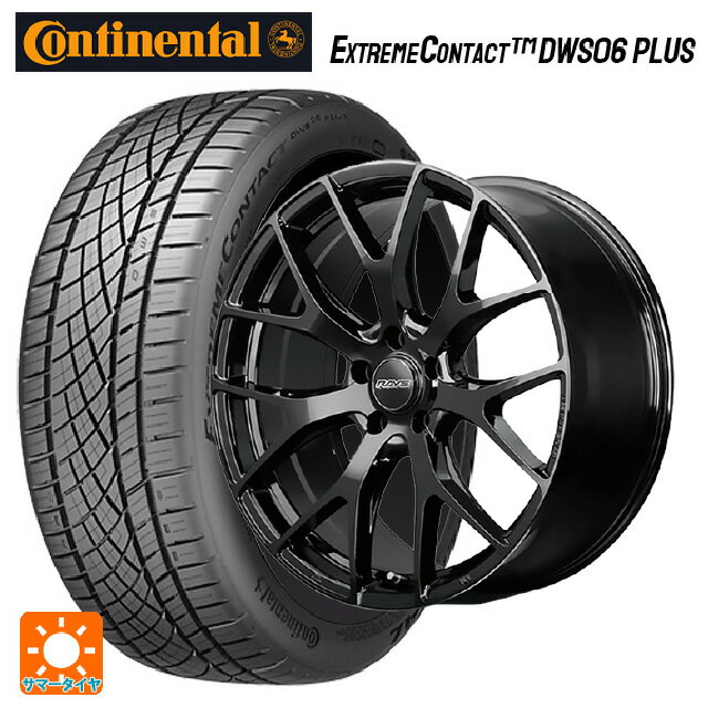 【6/22 20時〜 全品P5倍＆クーポン】245/35R20 95Y XL コンチネンタル エクストリームコンタクト DWS06プラス 正規品 # レイズ RS 2X7FT BXZ 20-8.5J 国産車用 サマータイヤホイール4本セット
